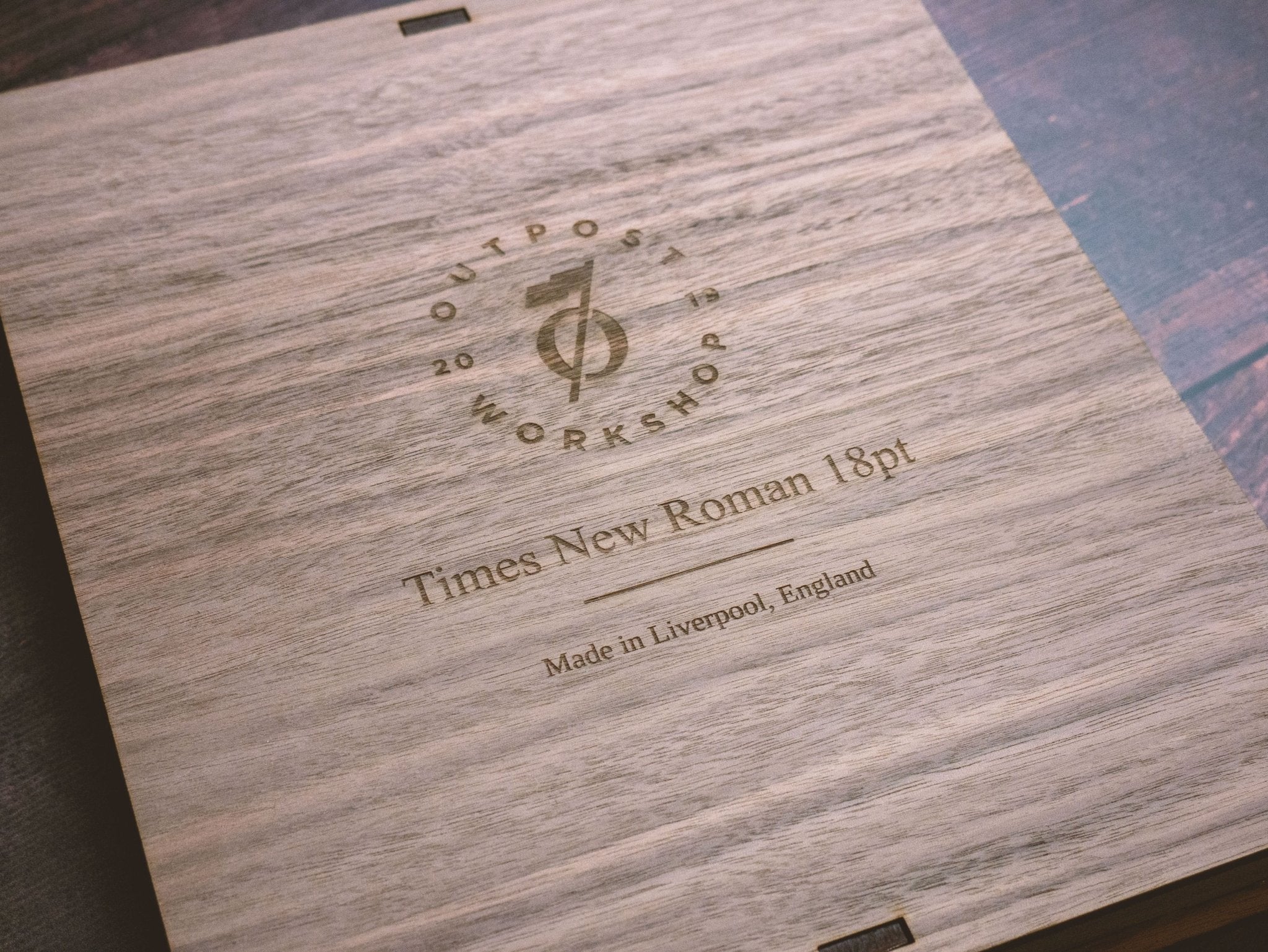 Alphabet Stamp Set for Leather - Times New Roman - Outpost Workshop