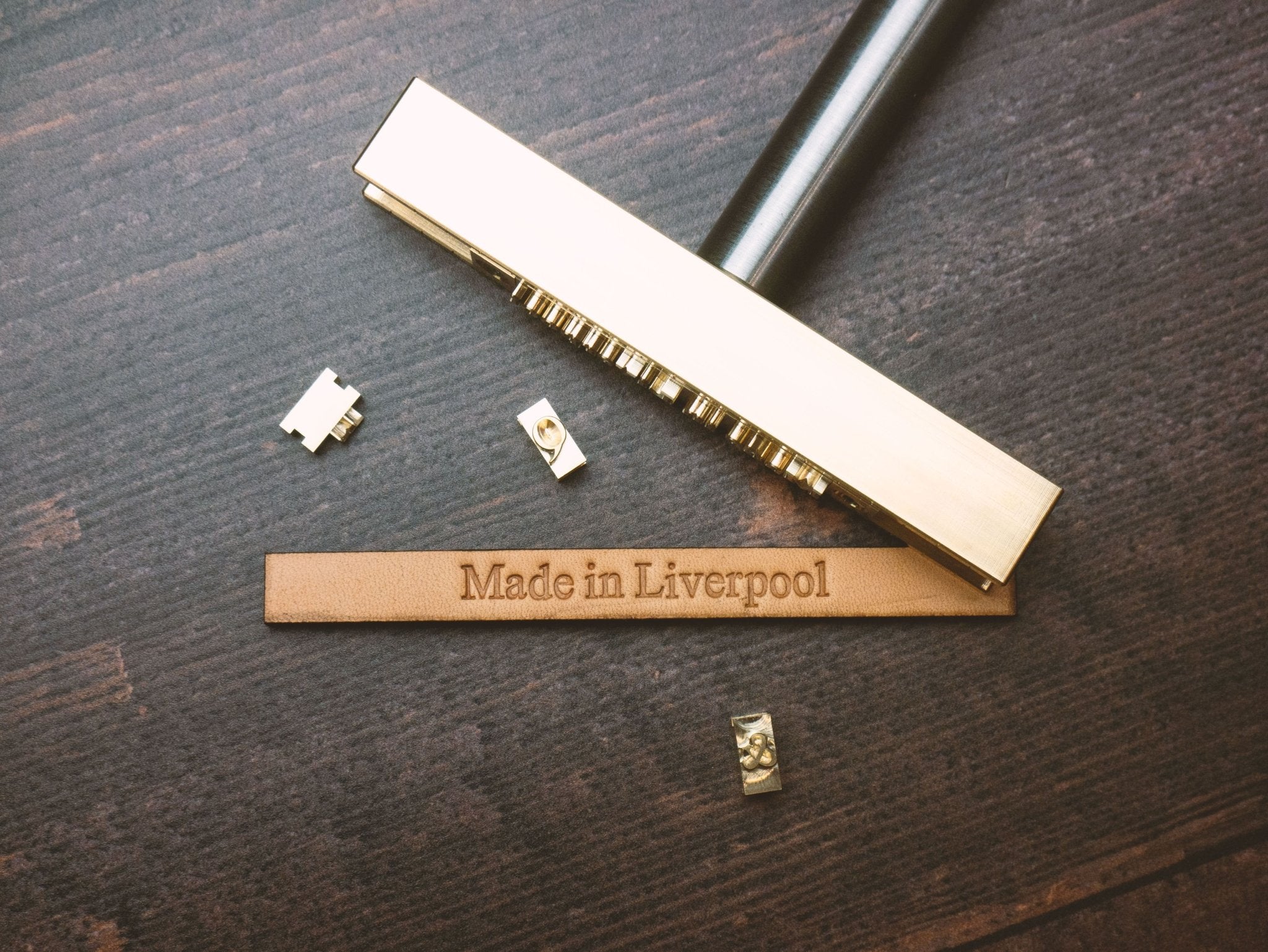 Alphabet Stamp Set for Leather - Times New Roman - Outpost Workshop