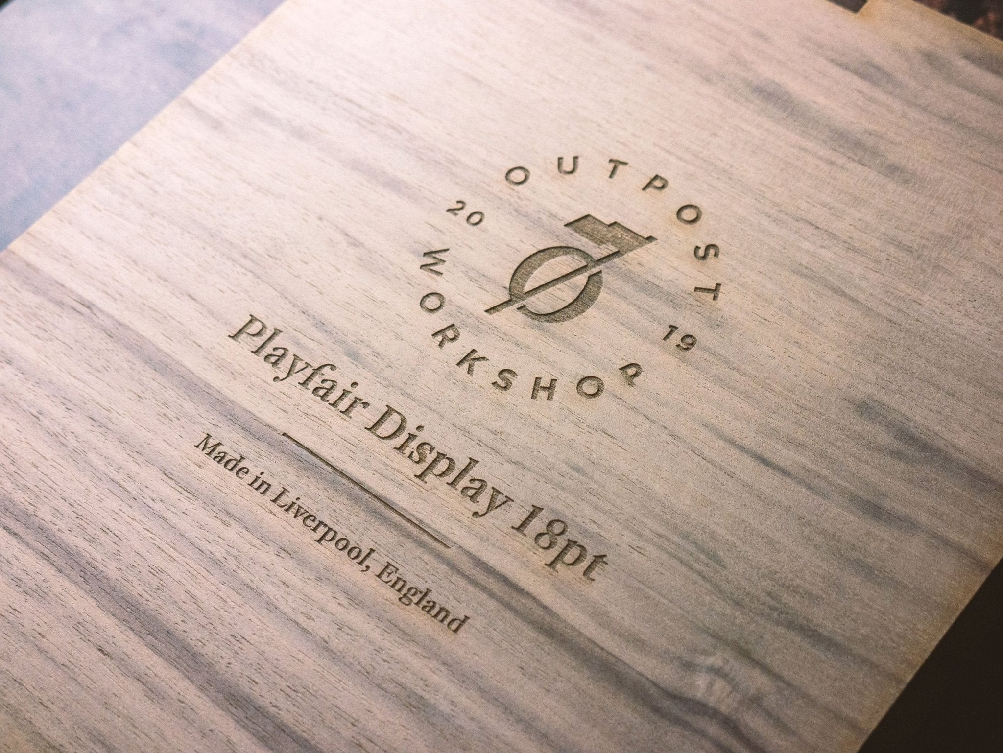 Alphabet and Letter Leather Type Stamp Set - Outpost Workshop