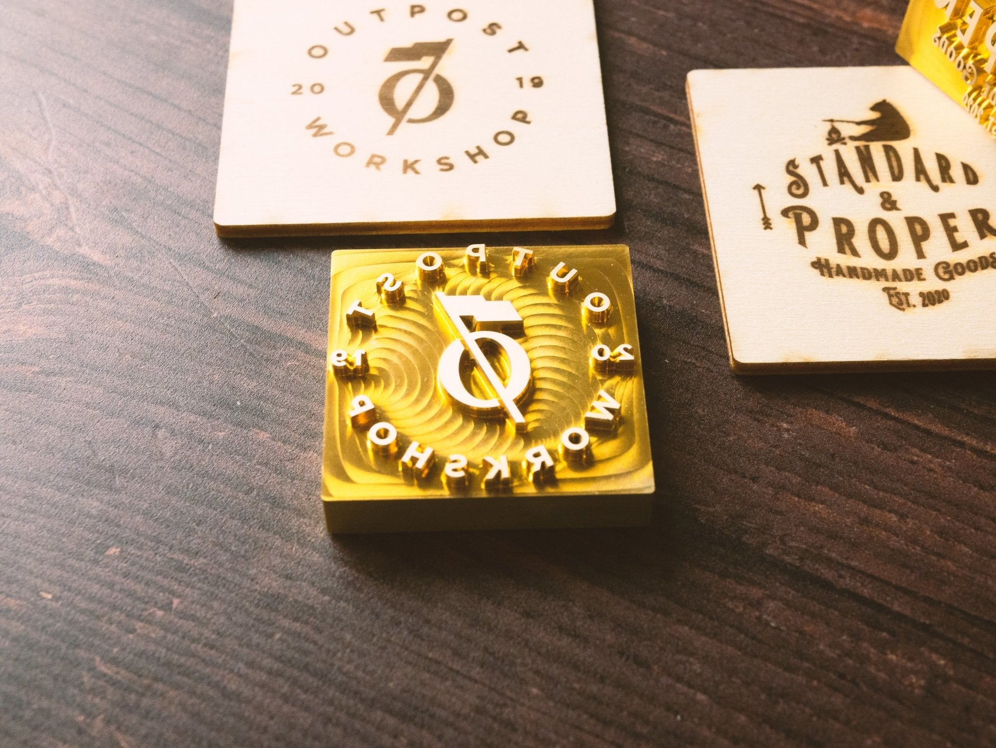 Custom Wood Branding Iron - Outpost Workshop