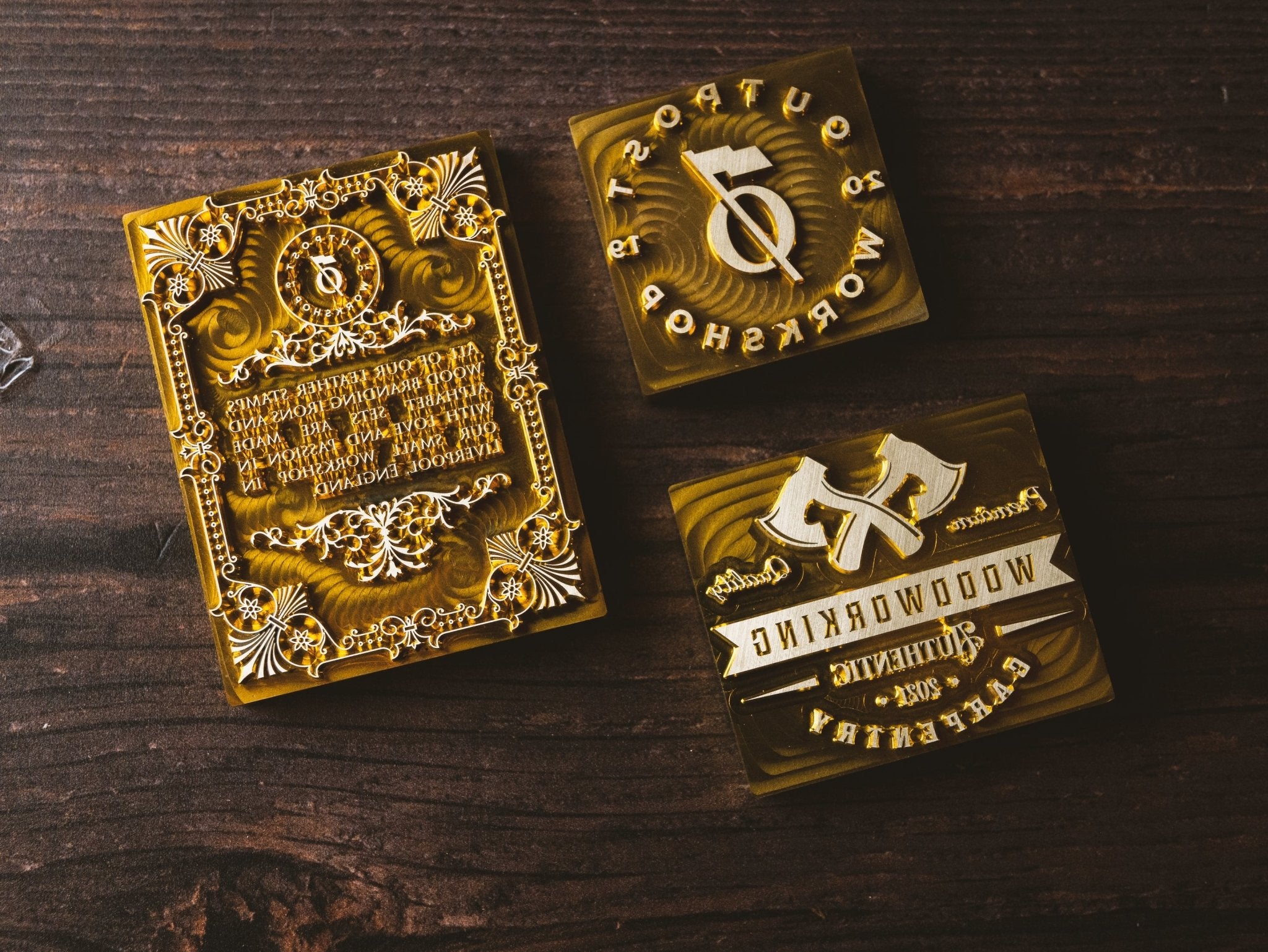 Custom Wood Branding Iron - Outpost Workshop