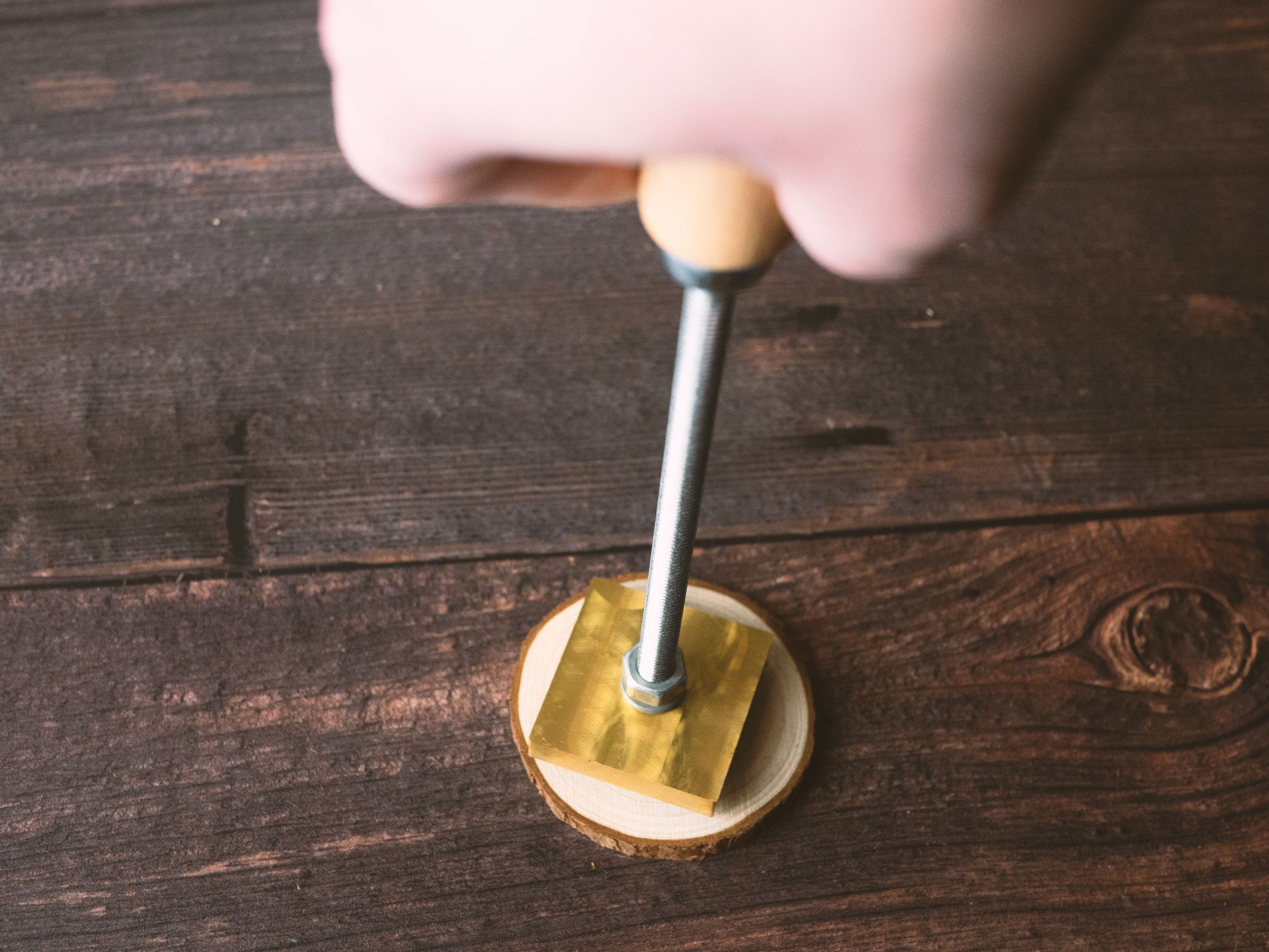 Branding Wood with Wood Branding Iron - Outpost Workshop