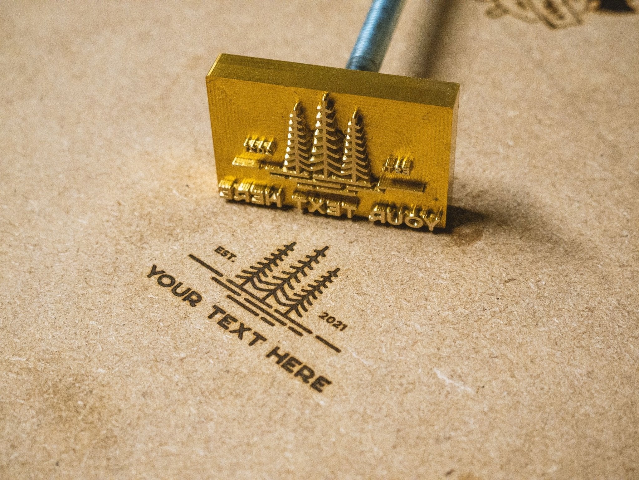 Customisable Templates | Wood Branding Iron - Outpost Workshop
