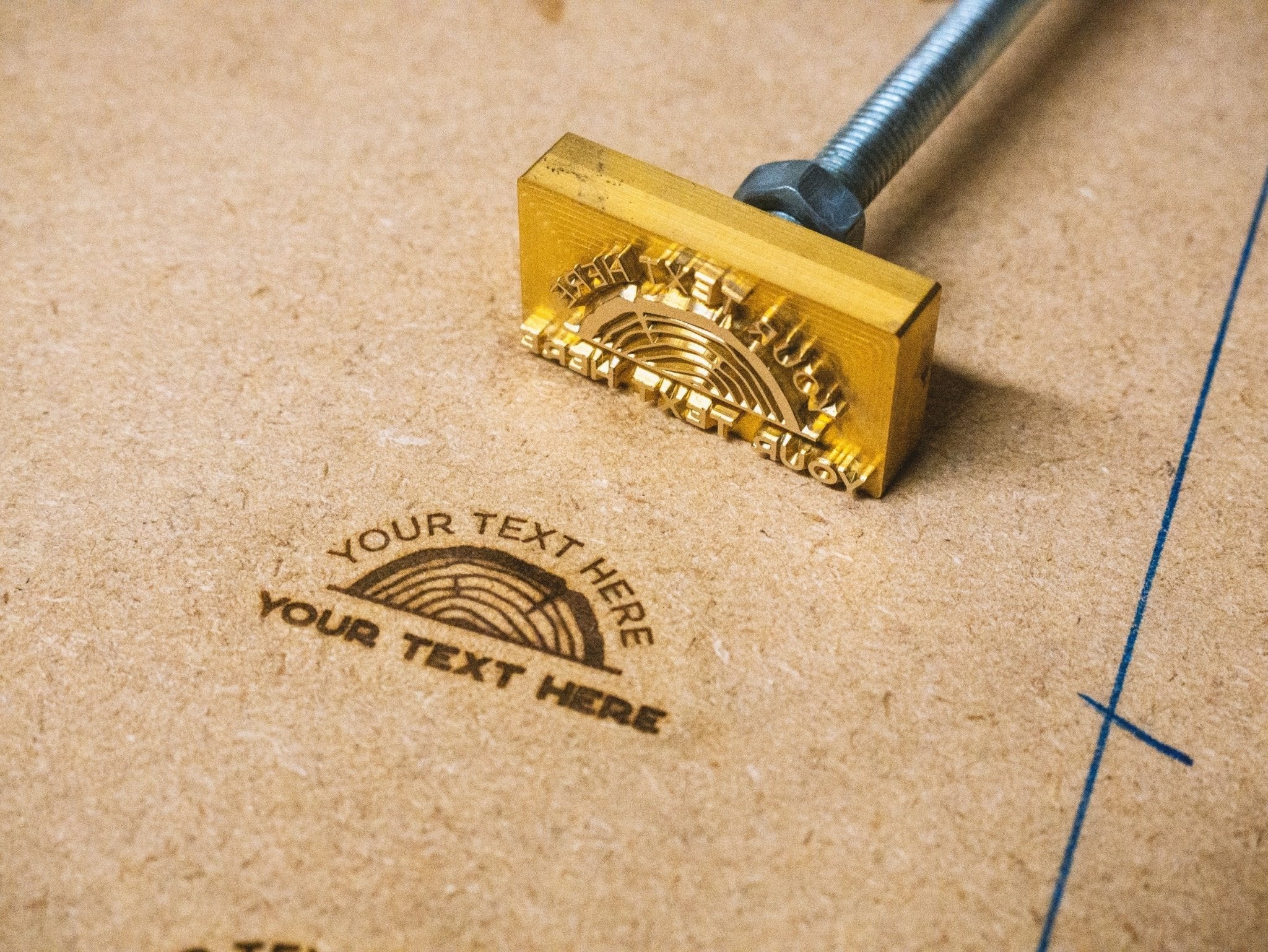 Customisable Templates | Wood Branding Iron - Outpost Workshop